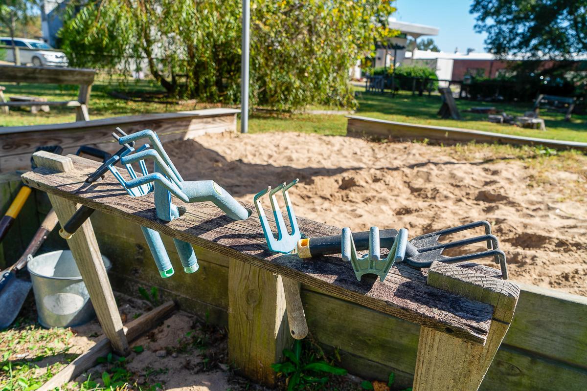 Many fun activities await in the Nature PlaySpace.